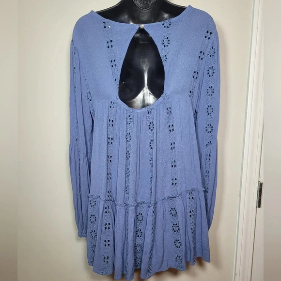 Altar'd State Boho Baby Doll Embroidered Tunic Blouse Bundle - Picture 4 of 16